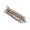 Silver, variant on Stylish Vintage Inspired Brooch Featuring Eye Stone Beads And Delicate Fringe Design Stylish Layering Jewelry