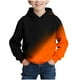thumbnail image 2 of Sudadera con capucha para niño, con estampado de color, manga larga, informal, deportiva, con capucha, manga larga, sudadera con capucha, top con inserciones en los hombros, blusa de poliéster para ni, 2 of 7