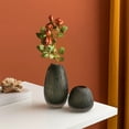 thumbnail image 3 of Mdesiwst Artificial Rose Flower Branch with Stem Green Leaves Home Wedding Party Faux Flower Decoration, 3 of 9