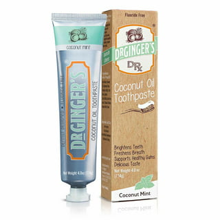 Dr. Squatch Teeth Whitening Toothpaste Kit - Day and Night Flouride Free  Natural Toothpaste (1 Citrus Mint + 1 Sooth Spearmint Tooth Paste) 4.7 oz