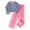 Blue, variant on XEGLSBU Girls Valentines Day Outfit Girls Outfit Striped Long Sleeve Hoodie with Casual Pants 2 Piece Tween Comfy Daily Wear Blue Size 7-8 Years