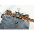 thumbnail image 4 of Hip Hop Trend Flame Pattern Belt With Metal Buckles Webbing Weave Fabric Adjustable Waist Strap For Punk Fashion Enthusiasts, 4 of 9