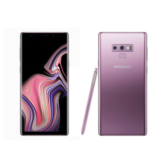 Restored Samsung Galaxy Note9 N960U 128GB Lavender Purple Fully Unlocked (LCD Shadow) (Refurbished)