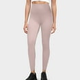 thumbnail image 2 of GEWSEY High Waisted Lounge Legging 25" - Buttery Soft Workout Yoga Pants for Women (Rose Gold, XS), 2 of 6
