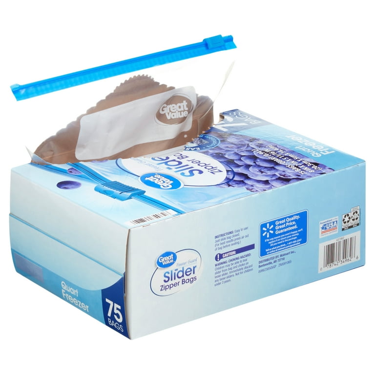 Slider zipper bags deals