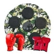 thumbnail image 4 of Almencla Machine de Boxe Entraîneur de Boxe Cible Murale de Boxe Électronique pour Sports Gants Verts pour Adultes, 4 of 8
