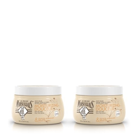 Papaya Body Balm - (2 pack) Le Petit Marseillais Shea Butter, Aloe & Beeswax Body Balm, 8.4 fl. oz