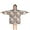 Lightgray Highland Cow, variant on Beige Highland Cow Flower Cartoon Pattern Blanket Hoodies for Kids 6-13YR Oversize Wearable Blanket Hoodies for Boys Girls Teens