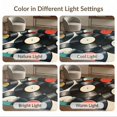 thumbnail image 7 of ODIKA 2'x3' Washable Throw Rug Record Vintage Vinyl Disc Cluster Music Multicolor Labels Cd for Hallway, Study Room, Non-Slip Low Profile, Flatwoven, 7 of 7