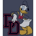 thumbnail image 2 of Boy's Mickey & Friends Donald Duck Athletic Club  Graphic Tee Navy Blue Heather Small, 2 of 4
