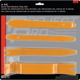thumbnail image 2 of Performance Tool 1532 4-Pc. Auto Trim Removal Tool Set, Poly-Nylon, V-Notch and Straight Trim Tools, Yellow, 2 of 2