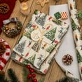 thumbnail image 7 of HOMERAL Christmas Wrapping Paper Roll - 17 Inch X 33Feet - Christmas Tree, Couple with Gold Foil Metallic Shine, 7 of 7