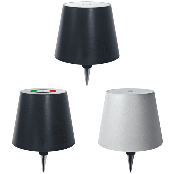Lámpara LED para Botella Vino Mesa Táctil Recargable Con Atenuación (3 Colores)