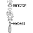 thumbnail image 2 of Febest FRONT SHOCK ABSORBER BEARING # KB-SL10F OEM 54612-3R000, 2 of 2