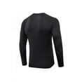 thumbnail image 3 of Men's Cool Dry Fit Long Sleeve Compression Shirts, Active Sports Base Layer T-Shirt, Breathable Sweat-wicking Athletic Workout Shirt, 3 of 8