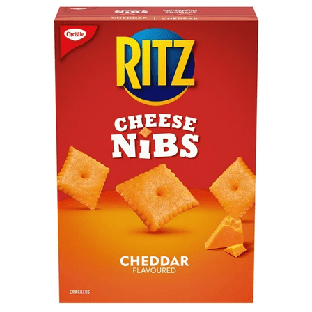 Ritz Cheese Nibs Cheddar Crackers 180g