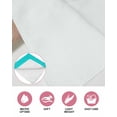 thumbnail image 6 of Turquoise Plaid Kitchen Dish Towels for Drying Dishes Set of 2, Geometric Leaf Diamond Morocco Abstract Waffle Weave Microfiber Hand Tea Bathroom Towels Quick Dry & Absorbent Towel 15.7x23.6, 6 of 7