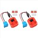 thumbnail image 1 of 2X Adaptador para Batería para 18V con Conector de Mazo de Cables y Portafusibles, 1 of 6