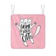 thumbnail image 1 of Cojines de asiento suaves y cómodos para el hogar, el hotel y la oficina, cojines de comedor con estampado de adorables gatos de 45 x 45 cm, 1 of 5