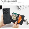 thumbnail image 3 of Case for OnePlus 11 5G,Detachable Magnetic Basic Case Wallet Card Cash Slot Case Cover Functional Kickstand Compatible with OnePlus 11 5G 2023 (Black), 3 of 18