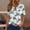White, variant on Hawaiian Shirts for Women V-Neck Button Collar Short Sleeve Shirts Fashion Beach Floral Summer Tops Casual Pullover Blouse