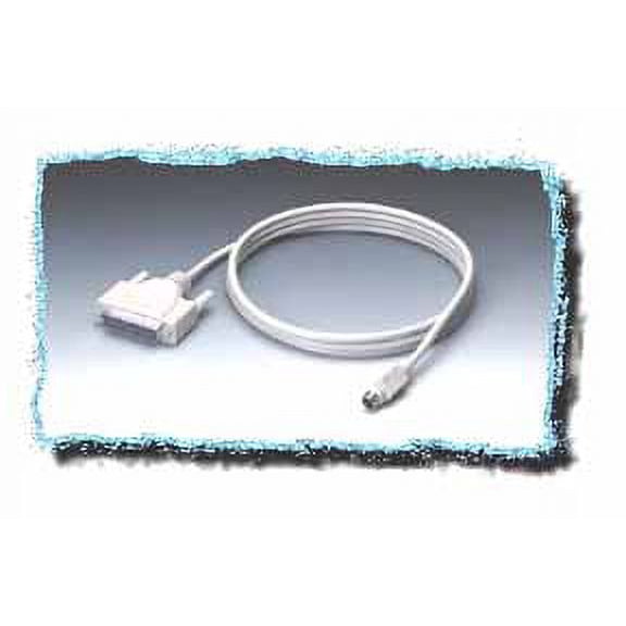 IEC M1526 Apple Mac™ Mini Din 8 Male to DB25 Male Cable for Serial Printers 6'