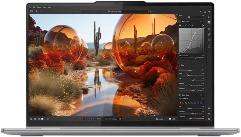 Lenovo Yoga 7 2-in-1 16" WUXGA Touchscreen Laptop |AMD Ryzen 7 8840HS|AMD Radeon Graphics|Backlit|Fingerprint|Copilot| 16GB RAM DDR5 | 512GB SSD | Windows 11 Home | Bundle with Stylus Pen