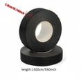 thumbnail image 3 of Djiypn Wiring Harness Tape Black High Temp Wire Cable Loom Self-Adhesive Fabric Tape for Electrical Automotive Engine Harness Wrap Protection Noise Damping Cables Fixed(2 Rolls, 0.75in/50FT), 3 of 7