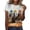Multicolor#15, variant on Levmjia Women's Crew Neck Short Sleeve T-Shirt, Horse Racing Graphic Print Casual Top, Loose Summer Tee for Ladies Daily Vacation
