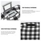thumbnail image 3 of Balery Black White Plaid Funda de equipaje, fundas para maletas, elástica, lavable, protector de maletas, compatible con maletas de 18 a 32 pulgadas-Medium, 3 of 7