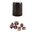 thumbnail image 1 of Dados poliédricos de metal de 7 piezas D4 D20 para juego de mazmorras y dragones \ u0026 Cup # 9 Zulema Dados poliédricos, 1 of 8