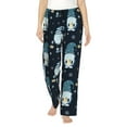 thumbnail image 2 of Kdxio Women's Comfy Stretch Gnome and SnowflakesPrint Drawstring Pajama Pants-XX-Large, 2 of 9
