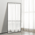 thumbnail image 3 of NeuType 34" x 71" Black Modern Oversized Full Length Floor Mirror, 3 of 8