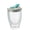 light blue cover-350ML, variant on Shatterproof Glass Milk Cup Leakproof Silicone Lid Insulated For Hot Drinks Microwave Safe 250ML 450ML