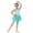 j-Green2612, variant on Girls Dresses Kids Solid Color Square Neck Mesh Ballet Dress With Straps And Glittered Sequins Comfortable Breathable Soft Cute Dresses,Blue,4-5 Years