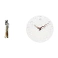 thumbnail image 1 of Figura de mujer africana,Estatua artesanal de una dama tribal africana,hecha a mano,para cafetería.,Figura femenina artesanal de resina africana,Reloj de pared,Reloj de pared decorativo para, 1 of 8
