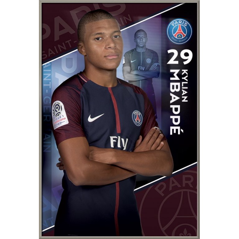 Kylian Mbappé Poster Print