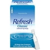 Refresh Classic Lubricant Moisturizing Eye Drops, Preservative Free, 0.01 oz, 50 Ct, 5 Pack
