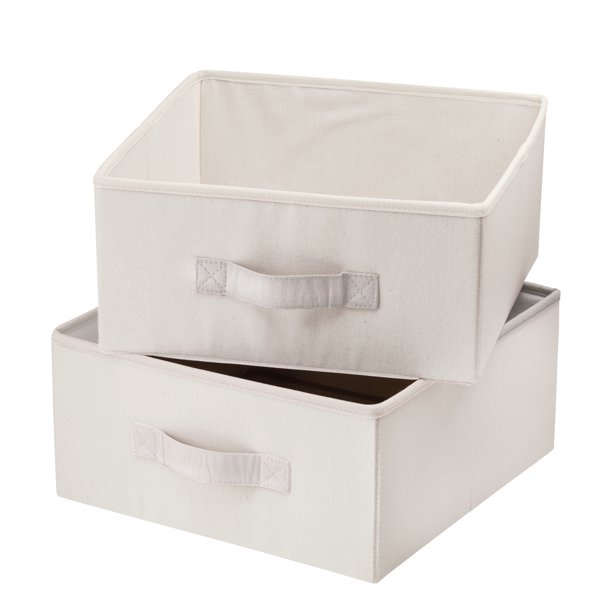 Honey Can Do 2Pk Storage Drawers Natural, Natural