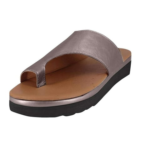 

Pwtool Sandals Rhinestone Flat Casual Summer Beach Slippers for Women Summer Flat Sandals for Women Walking Sandals Casual Peep Toe Low Wedge Heel Anti Slip Slippers pretty well