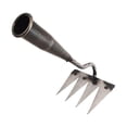 thumbnail image 3 of Colaxi Garden Hoe Garden Hand Rake Manganese Steel Sturdy Agricultural Weeding Rake Weeding Tool for Planting Farm Loosening Digging 4 Tines, 3 of 8