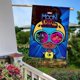 thumbnail image 5 of Chica Luna-bandera de jardín temática. Regalo perfecto para fans, amigos y familiares, ideal para actividades al aire libre y decoración de fiestas.28CM*45CM, 5 of 5