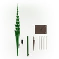 thumbnail image 5 of Alpine Corporation 53"H Indoor/Outdoor Artificial Christmas Tree with LED Lights, Green, 5 of 14
