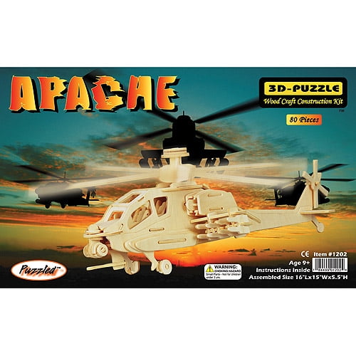 apache helicopter construction set