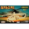 Puzzled 3D Puzzle Wood Craft Construction Kit, Apache Helicopter