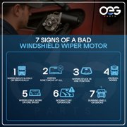 OEG Parts New Windshield Wiper Motor Replacement For Volvo Trucks VN 85150366, 85139507, 85122759, 20724391, 21000862, 85122415, 20707508, 1619034, 20707506, 1619049, 3980826