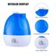 thumbnail image 2 of Humidificador de aire ultrasónico 2.5L Humidificador de escritorio para oficina en casa (azul oscuro), 2 of 3