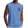 thumbnail image 3 of Longantii Mens Sleeveless Shirts Muscle Summer Men Tank Tops Tropical Graphic Tee Shirts Casual Workout Vacation T-Shirts, 3 of 6