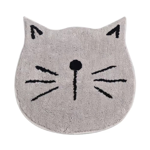 Alfombra de cocina antideslizante Bewildely modelo único absorbente de secado rápido Gris 60*60 CM