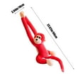 thumbnail image 4 of WZXPWT Long Arm Monkey Toys, Cute and Adorable Children's Monkey Dolls, Home Decorative Ornaments with Sound, Soft Cotton Material for Family and Friends Gift (60cm), 4 of 7